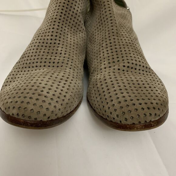 Sam Edelman Paula Suede Perforated Booties Womens 10 - Picture 4 of 8